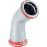 Codo 45° hembra - hembra, Geberit d15